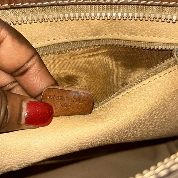 Vintage Celine Macadam zip Clutch - Picture 14 of 16